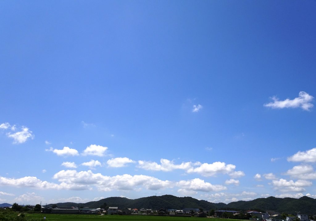 盛夏の空
