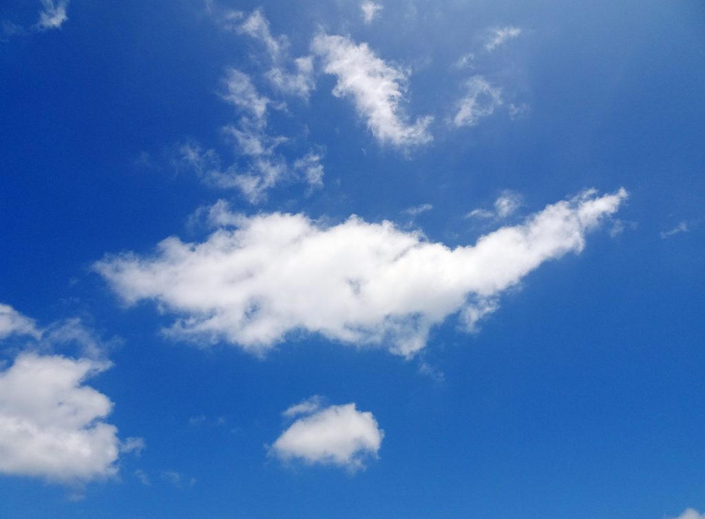 青空と雲
