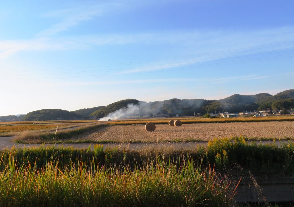秋の田舎